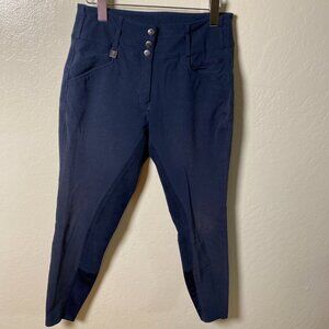 Romfh Woman's Navy Full Seat Breeches Riding Pants Size 30R